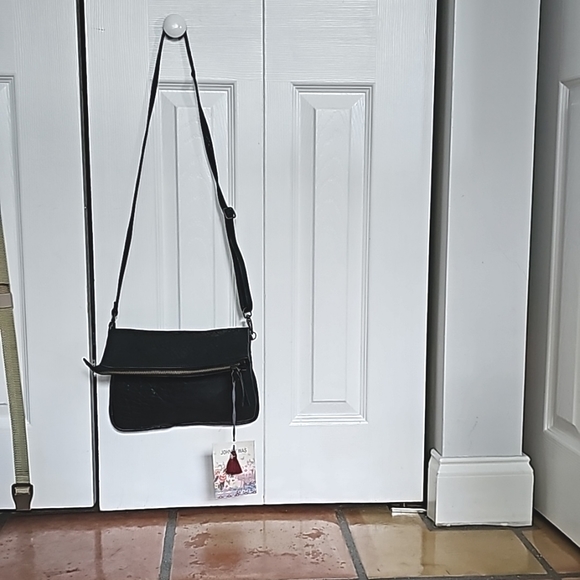 Johnny Was black cross body purse - NEW with Tags - Picture 4 of 6